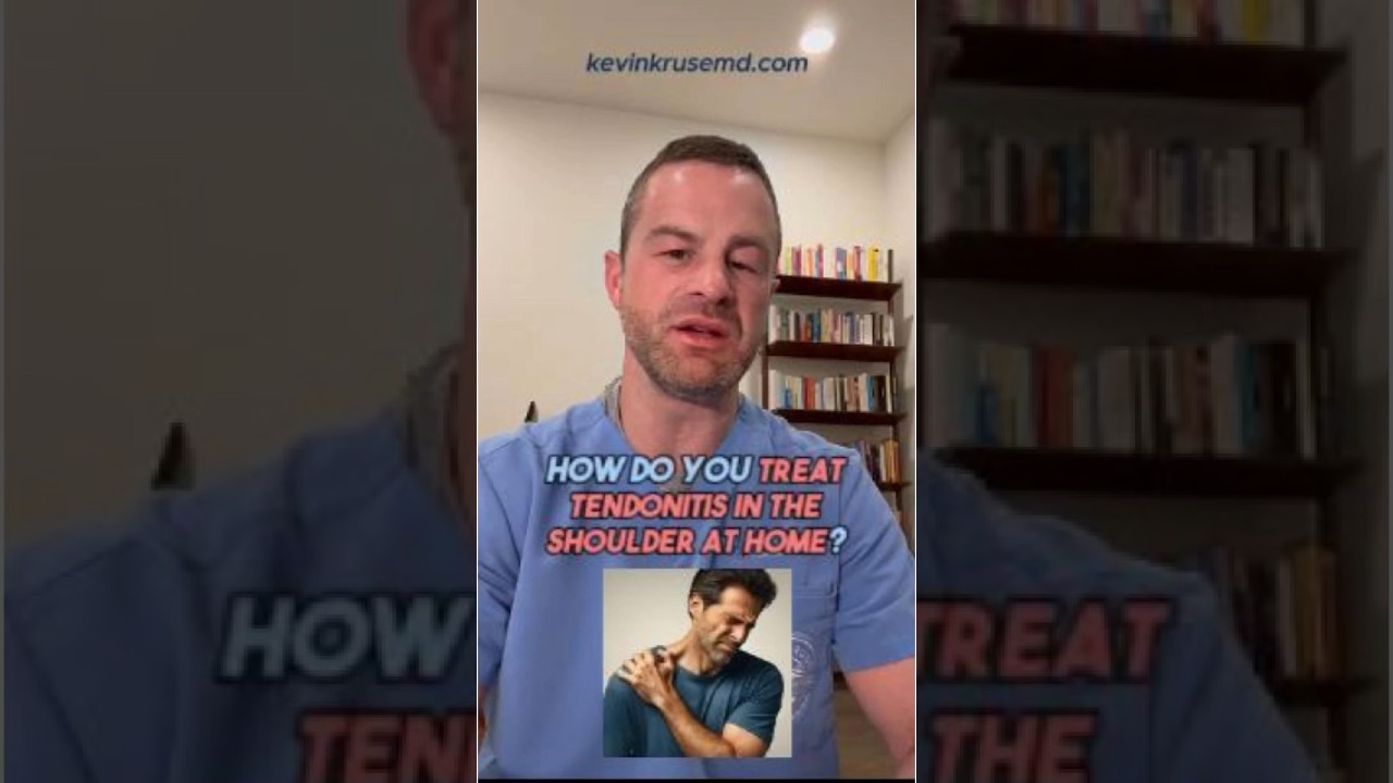 How Do You Treat Tendonitis In The Shoulder At Home 