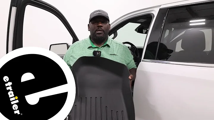 etrailer | How to Install the WeatherTech Front Auto Floor Mats on a 2023 Chevrolet Silverado 1500