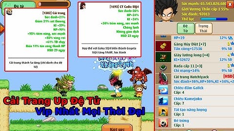 Ngọc Rồng Online | Chế Tạo Cải Trang Up Đệ Tử Vip Nhất Game Ngày Cuối Sự Kiện Tết NRO 2025