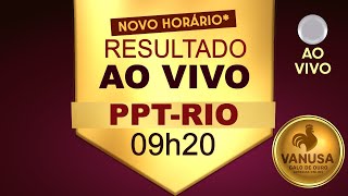 Resultado do jogo do bicho ao vivo - PTT-RIO 09h20