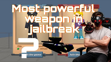 Most powerful weapon in blockman go  jailbreak | blockman go | jailbreak 