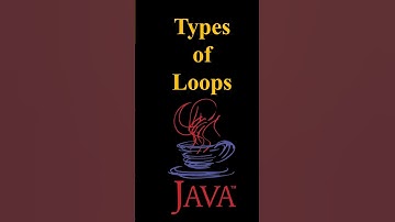 Types of loops in Java #shorts #theHutruuConcepts