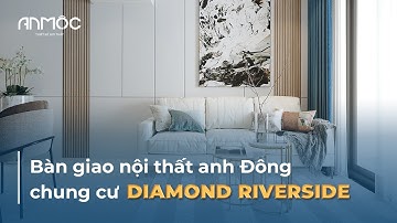 Thiết kế thi công nội thất trọn gói, căn hộ chung cư DIAMOND 75m2-2Pn, được thực hiện bởi An Mộc