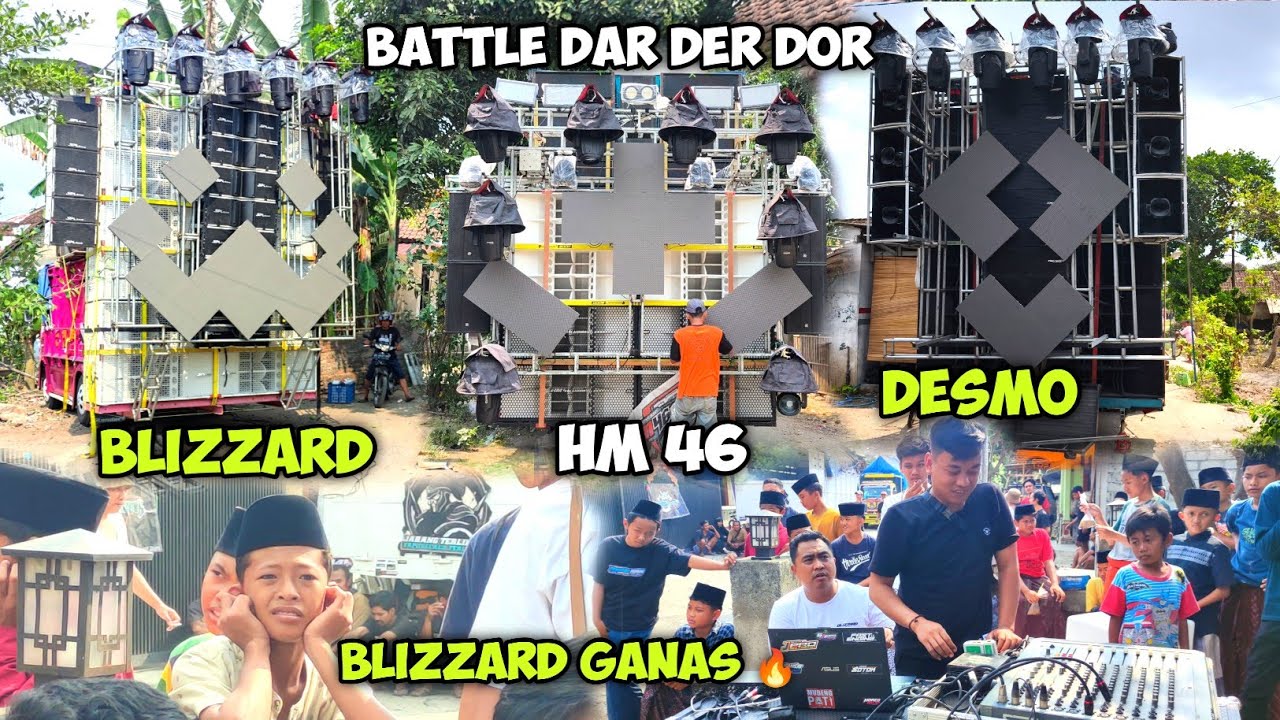 BLIZZARD - DESMO - HM46 Auto Battle Jarak Dekat,,Spek full CLA SPL mengerikan🔥