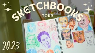 PART 1 | SKETCHBOOK TOUR (re-uploaded)