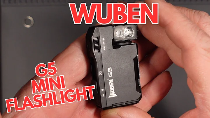 Pocket-Sized Power: Exploring the Features of the Wuben G5 Mini Flashlight