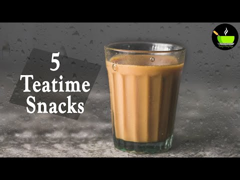 5 Teatime Snacks   Quick & Easy Snacks Recipes   Evening Snacks   Afterschool Snacks   Indian Snacks