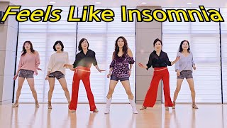 Feels Like Insomnia Line Dance Improver 쉬운중급라인댄스