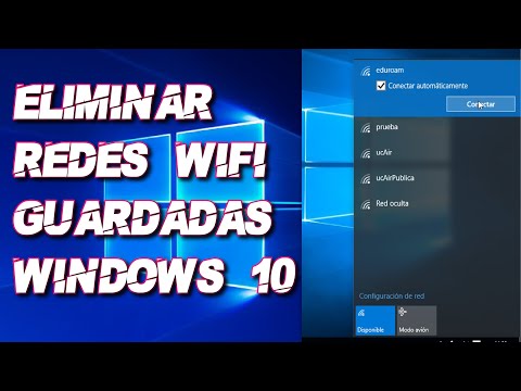 borrar redes wifi EN WINDOWS 10 2022 by EduOficialYT