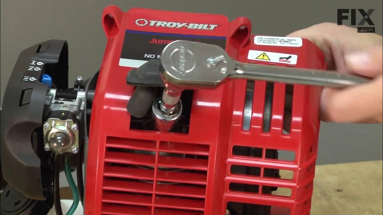 TroyBilt Blower Repair How to replace the Flywheel Asssembly YouTube