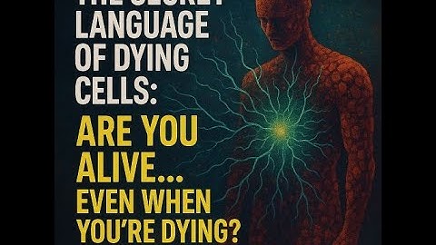 🧬 "The Secret Language of Dying Cells: Are You Alive… Even When You’re Dying?" | FULL VIDEO.!