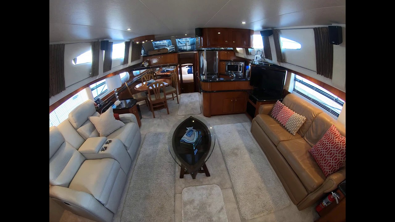 Walkthrough 2001 Carver 506 Motor Yacht- SOLD - Great Liveaboard Boat