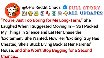 “You’re Just Too Boring for Me Long-Term,” She Laughed When I Suggested Moving In — So I Packed...