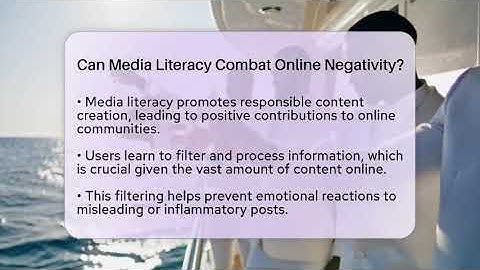 Can Media Literacy Combat Online Negativity? - Everyday-Networking