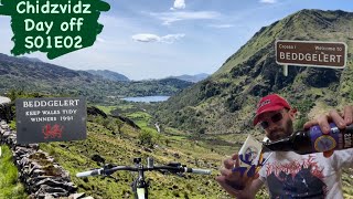 I went on a 50 plus mile bike ride around snowdonia