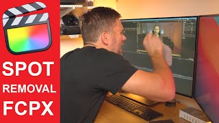 How to remove a spot, dust, pimple, or any object in FCPX. ProPatch plugin from Pixel film studios.