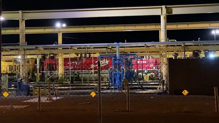 Union Pacific 1988 SD70ACe start up