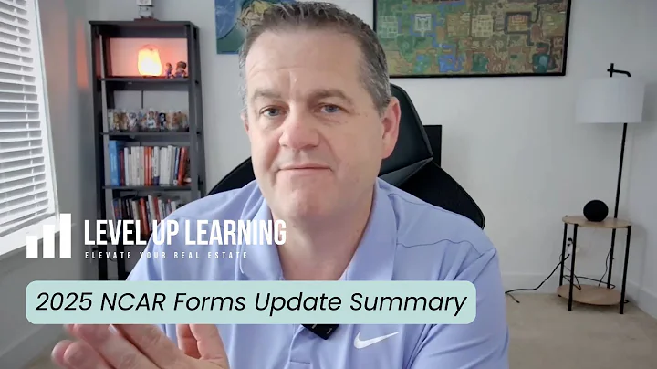 2025 NCAR Forms Changes - Quick Summary