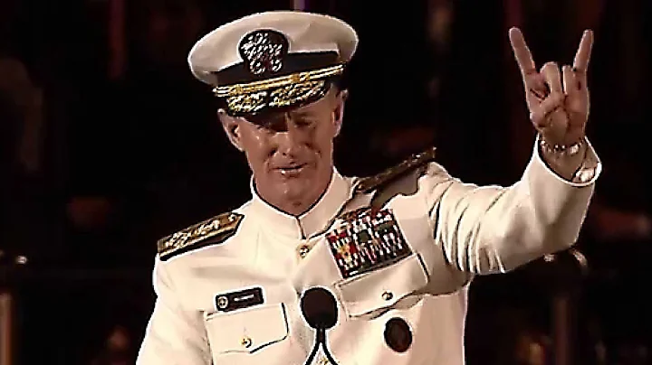 Admiral McRaven Leaves the Audience SPEECHLESS | O...