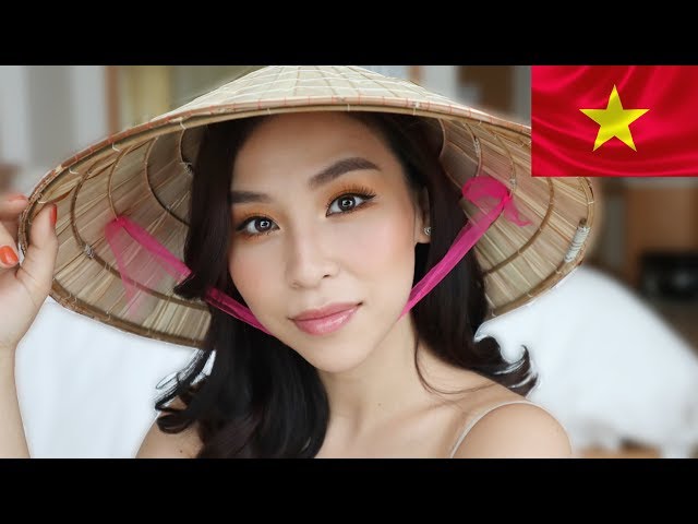 GRWM in Vietnam!  Natural Makeup & Hair - Trang điểm và làm tóc tự nhiên