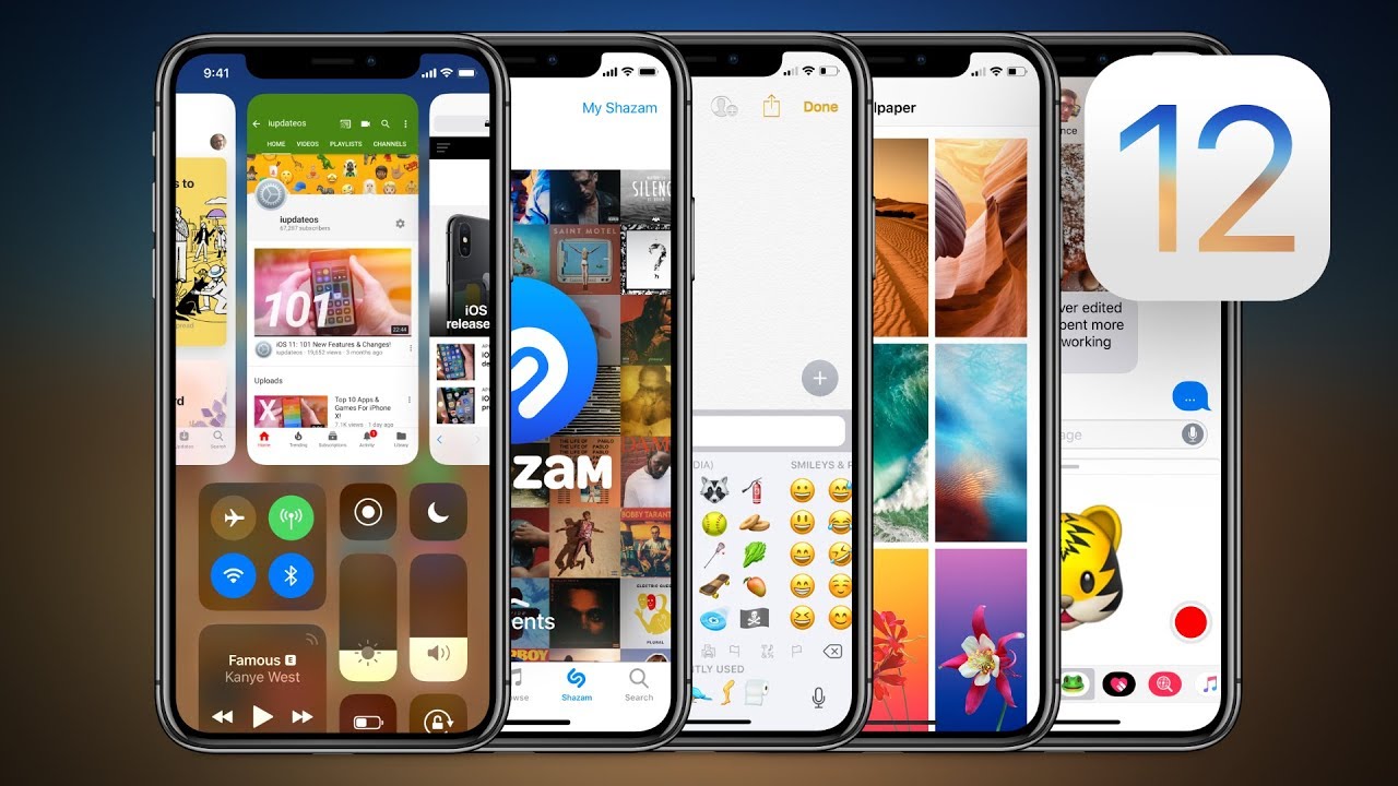 Ios 12 Concept 5 More Features Youtube