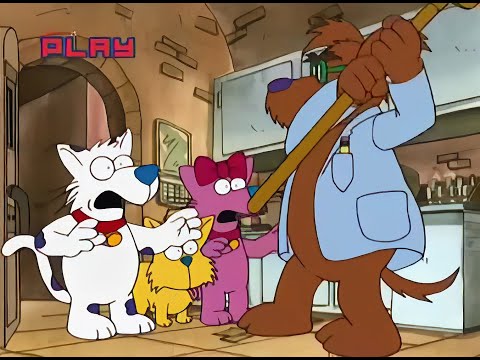 Секретные материалы псов-шпионов Сезон 2 Эпизод 8  ДНК / Санта Клаус 1999 (улучшено нейросетью)