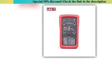 Review UNI-T UT261A UT261B Phase Sequence Tester Missing Phase Meter Motor Rotation Indicator AC 40