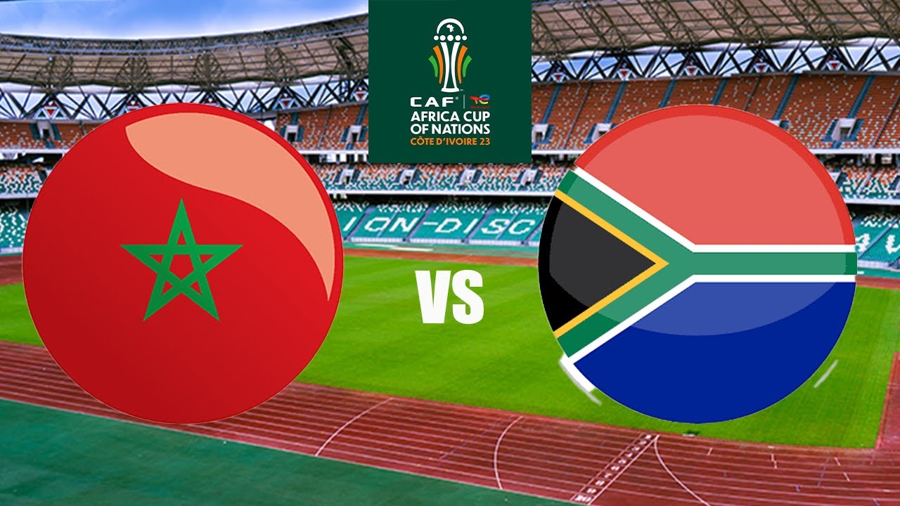 LIVE MOROCCO VS SOUTH AFRICA HATUA YA 16 BORA AFCON (AFRICAN CUP OF NATIONS) YouTube