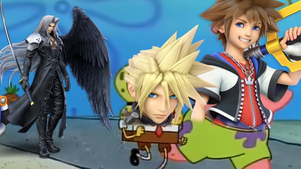 Sephiroth when Sora got in Smash YouTube