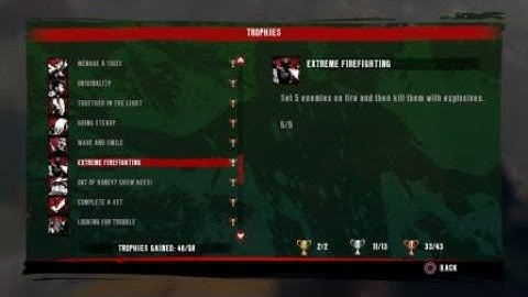 Dead Island - Definitive Edition light my fire and extreme firefighting trophy guide easy way