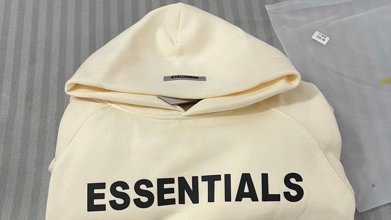 Essentials hoodie review from dhgate - YouTube