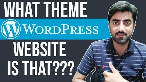 How to Check Which WordPress Theme a Site is Using Hindi Urdu
