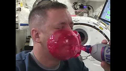 NASA water bubble