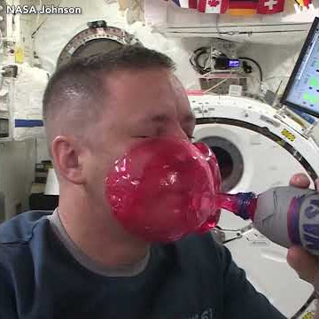 NASA water bubble