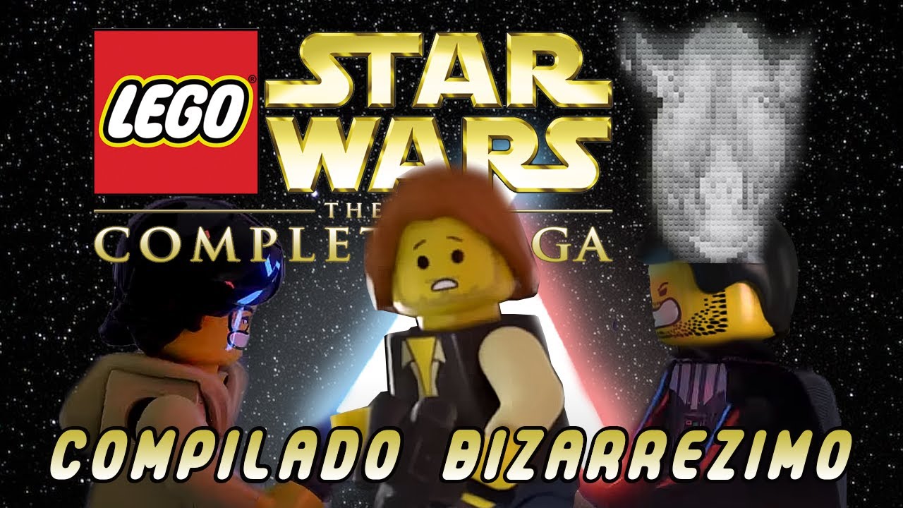 CONVERSAS BIZARRAS ENTRE AS ESTRELAS DE LEGO STAR WARS: THE COMPLETE SAGA NO @jogandofoddaci