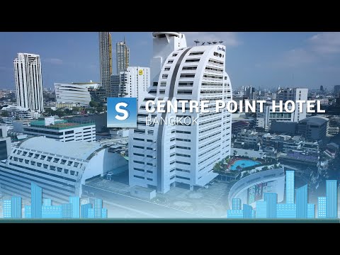 Bangkok: Centre Point Hotel Silom, Aerial 4K Drone View