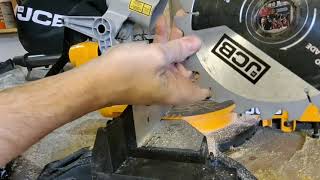 JCB MS210SB How to change the Saw Blade