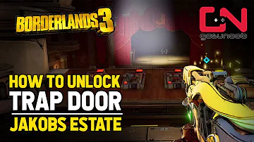 Borderlands 3 How to Unlock Trap Door in Jakobs Estate - Stage Set Trap Door Puzzle Solution