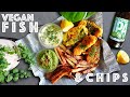 BEER BATTERED VEGAN FISH & CHIPS | Crispy vegan fish & chips recipe