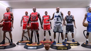 Nba Enterbay action figure collection  my all time favourite players