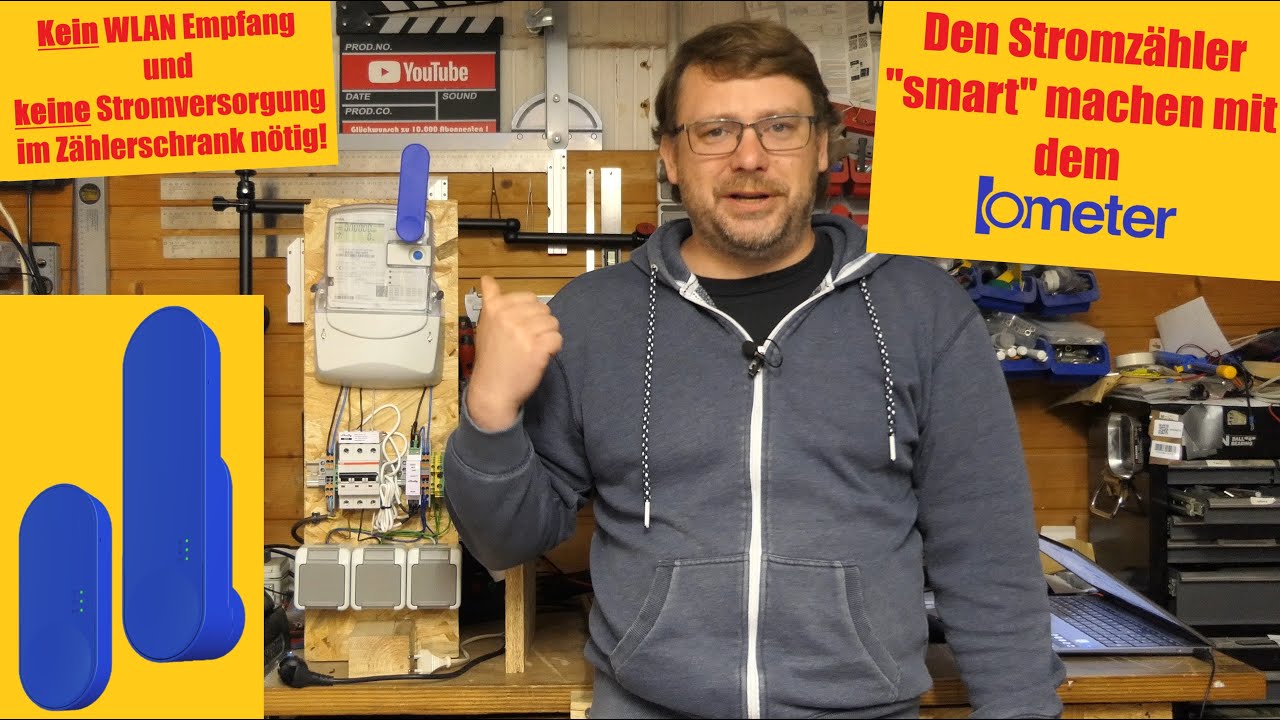 IOmeter den Stromzähler auslesen - auch wenn kein WLAN am Stromzähler vorhanden ist