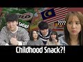 Koreans tried Malaysian Childhood snacks! ｜Blimey