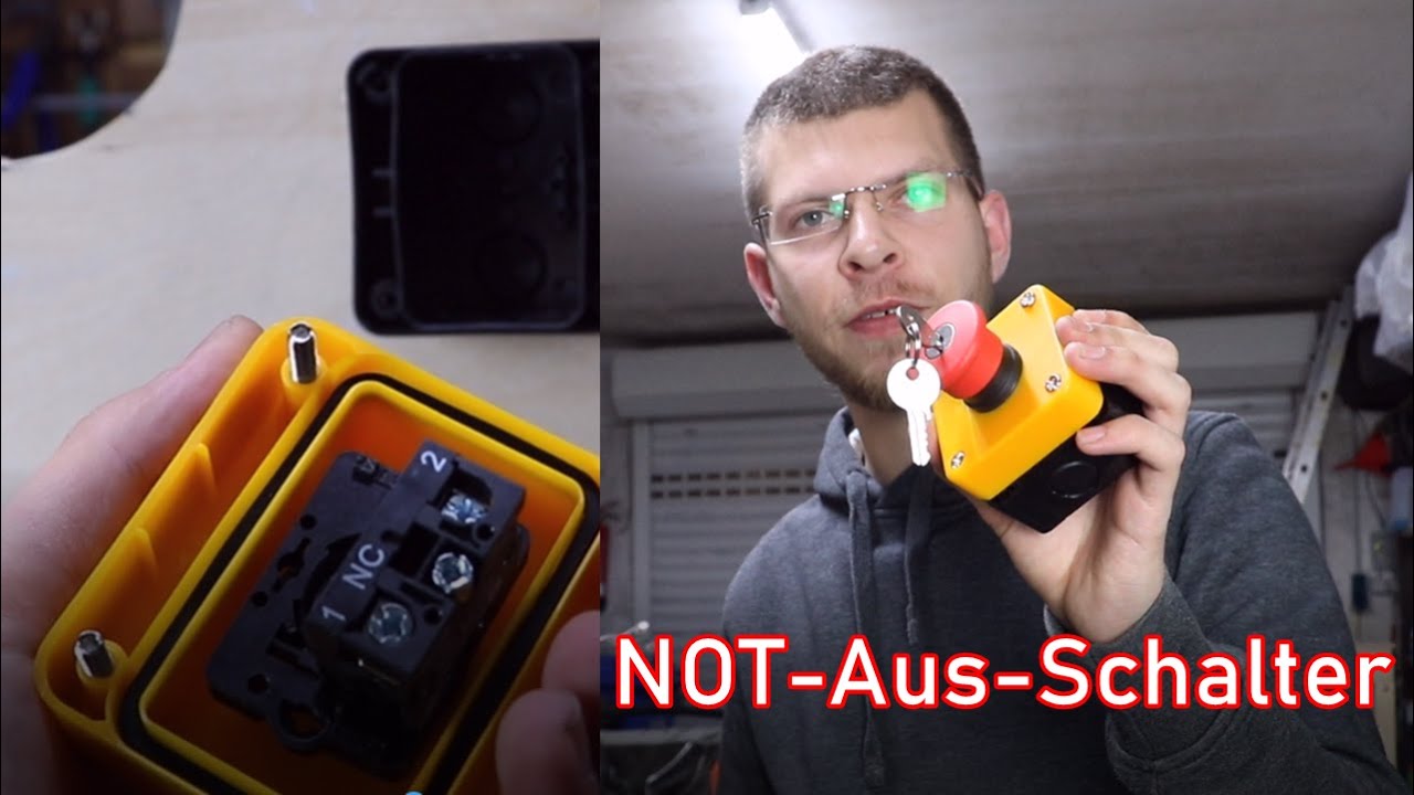 Not-Aus-Schalter / Not HALT verdrahten 