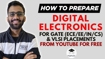 🔥How to Study Digital Electronics for Free from YouTube || GATE & Placements || PrepFusion