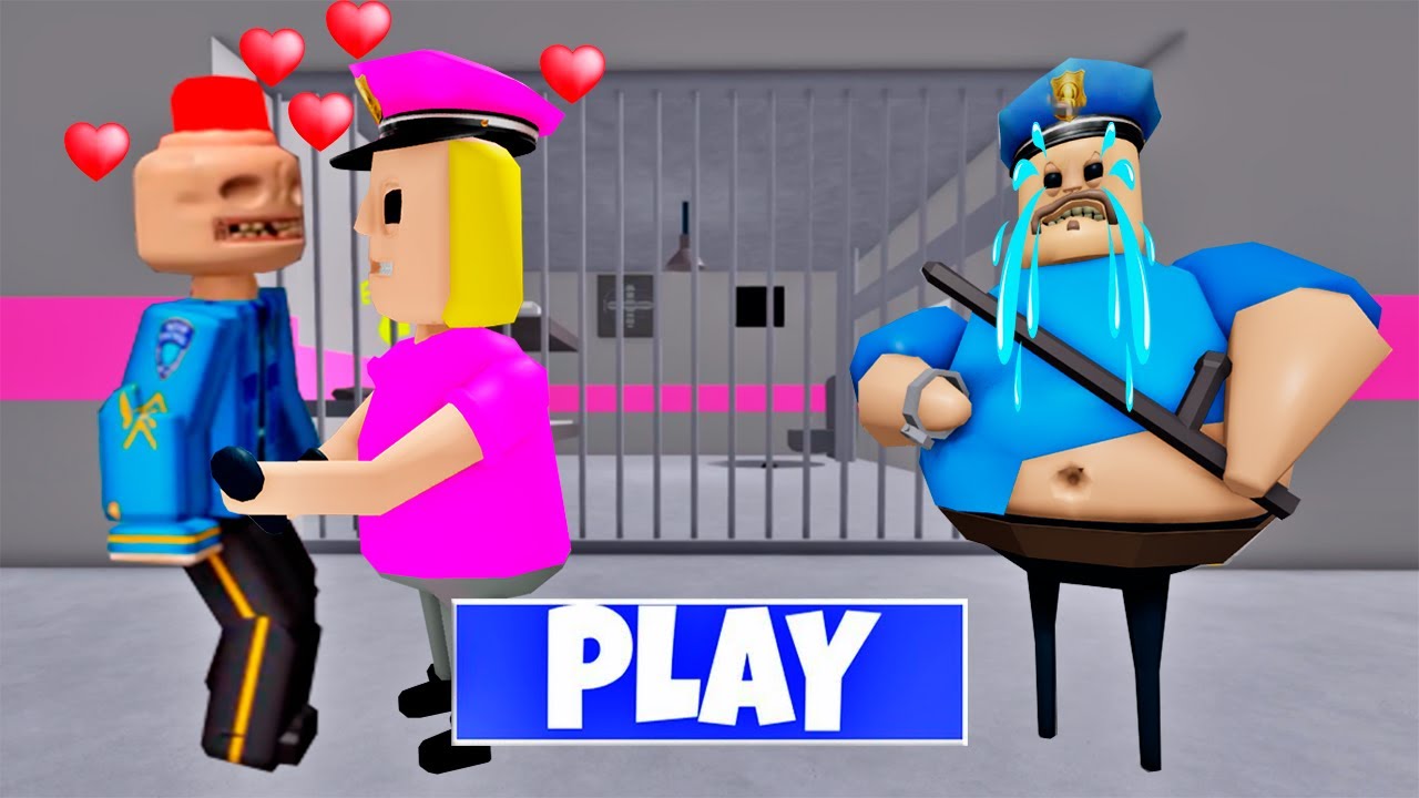 SECRET UPDATE | SIREN COP FALL IN LOVE WITH POLICE GIRL? SCARY OBBY ...