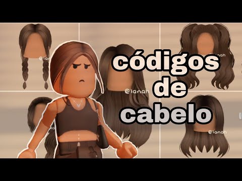 CODIGOS DE CABELOS NO BROOKHAVEN #shorts #brookhaven #roblox #cabelo 