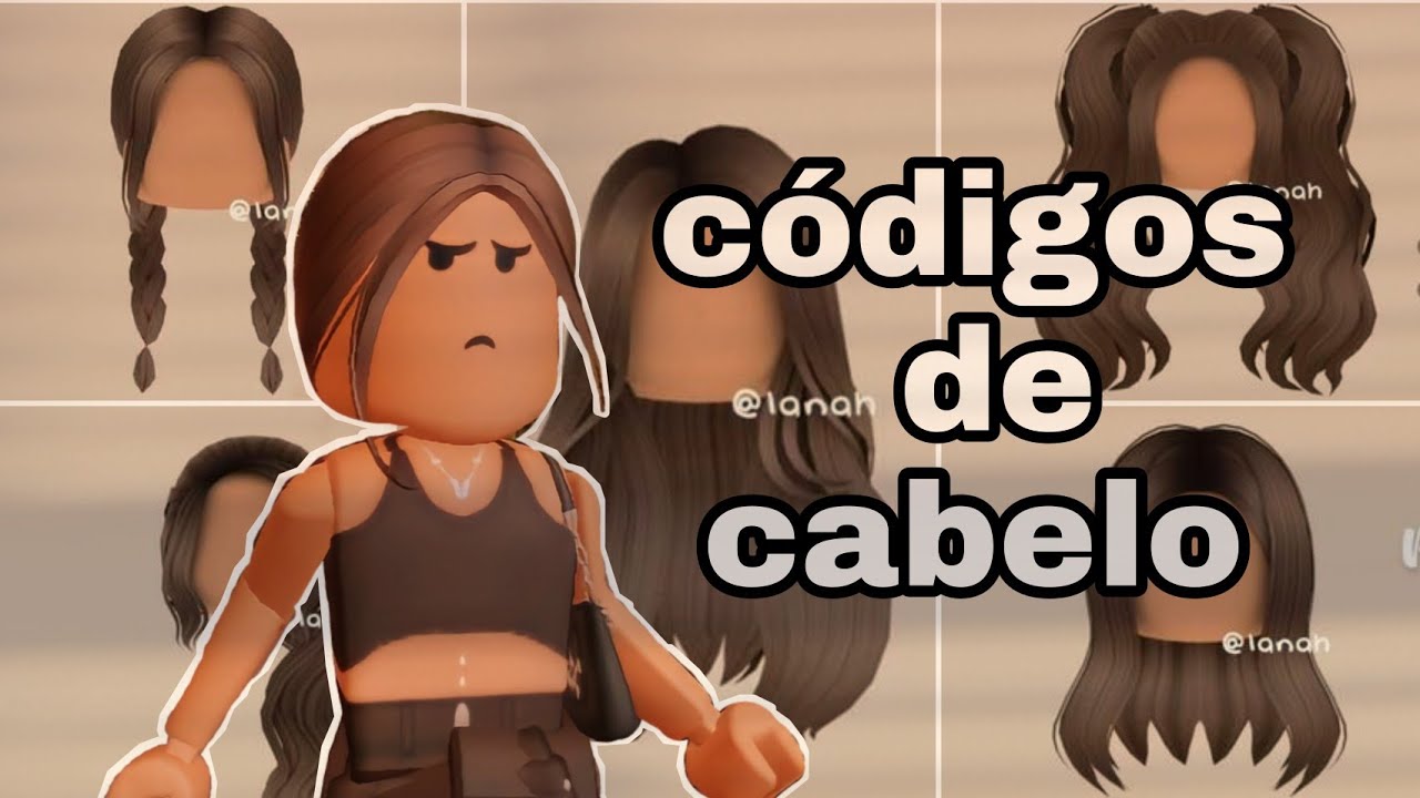 CÓDIGOS DE CABELOS NO BLOXBURG//roblox🥰 