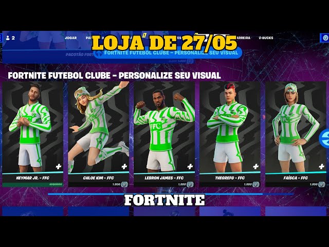 Boas-vindas ao Fortnite Futebol Clube