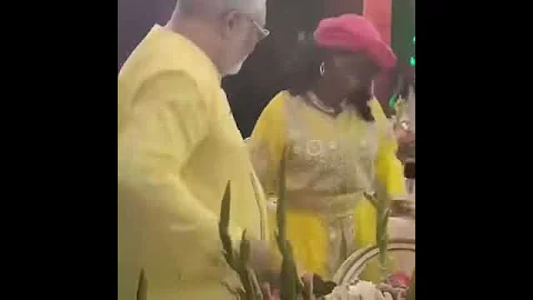 Ex Prez J.J Rawlings and wife exhibit striking dance moves to mark her 70th birthday