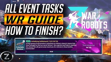 HOW TO FINISH ?? War Robots 7th Anniversary Event Tasks || Guide || WR || Update 7.0
